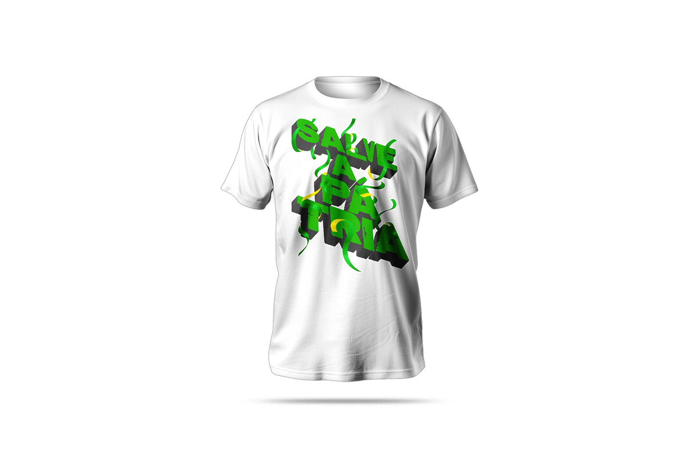 Camiseta Patriota — Salve a Pátria