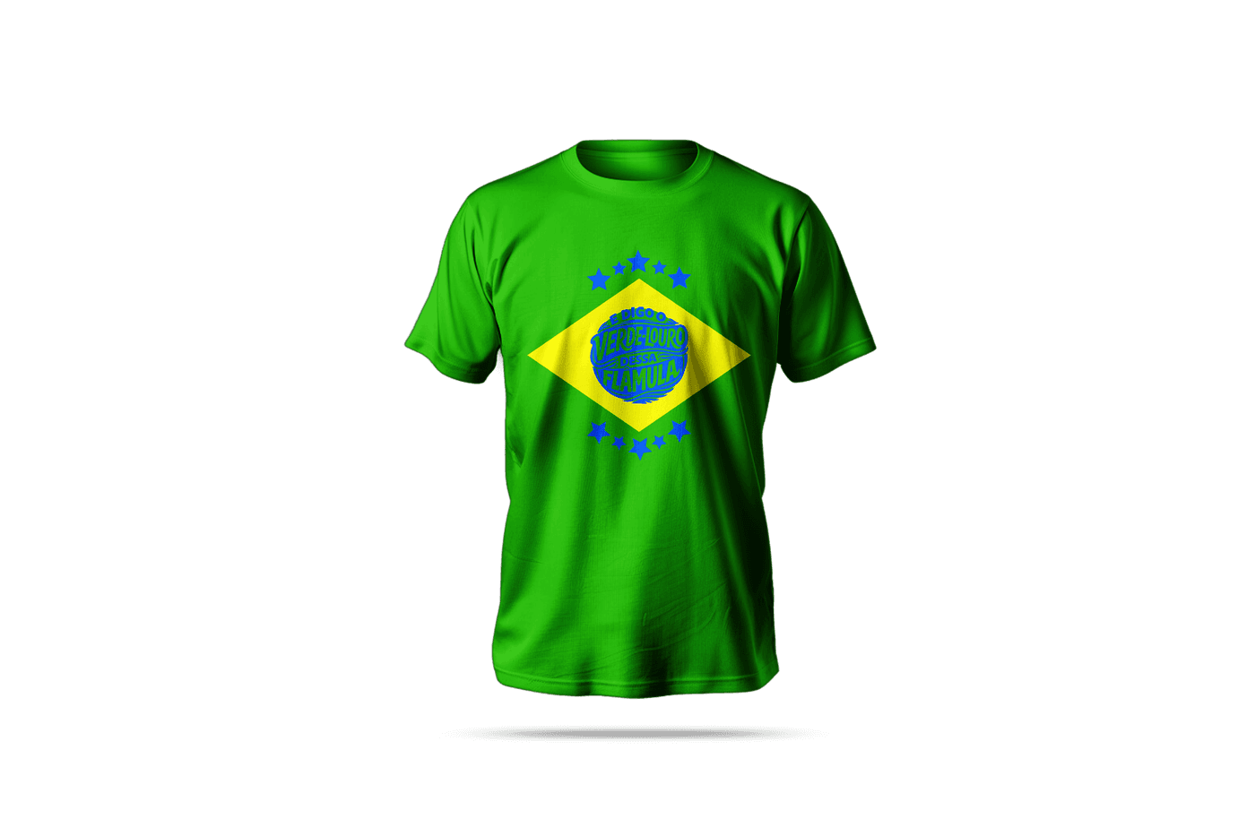 Camiseta Patriota — Verde e Louro