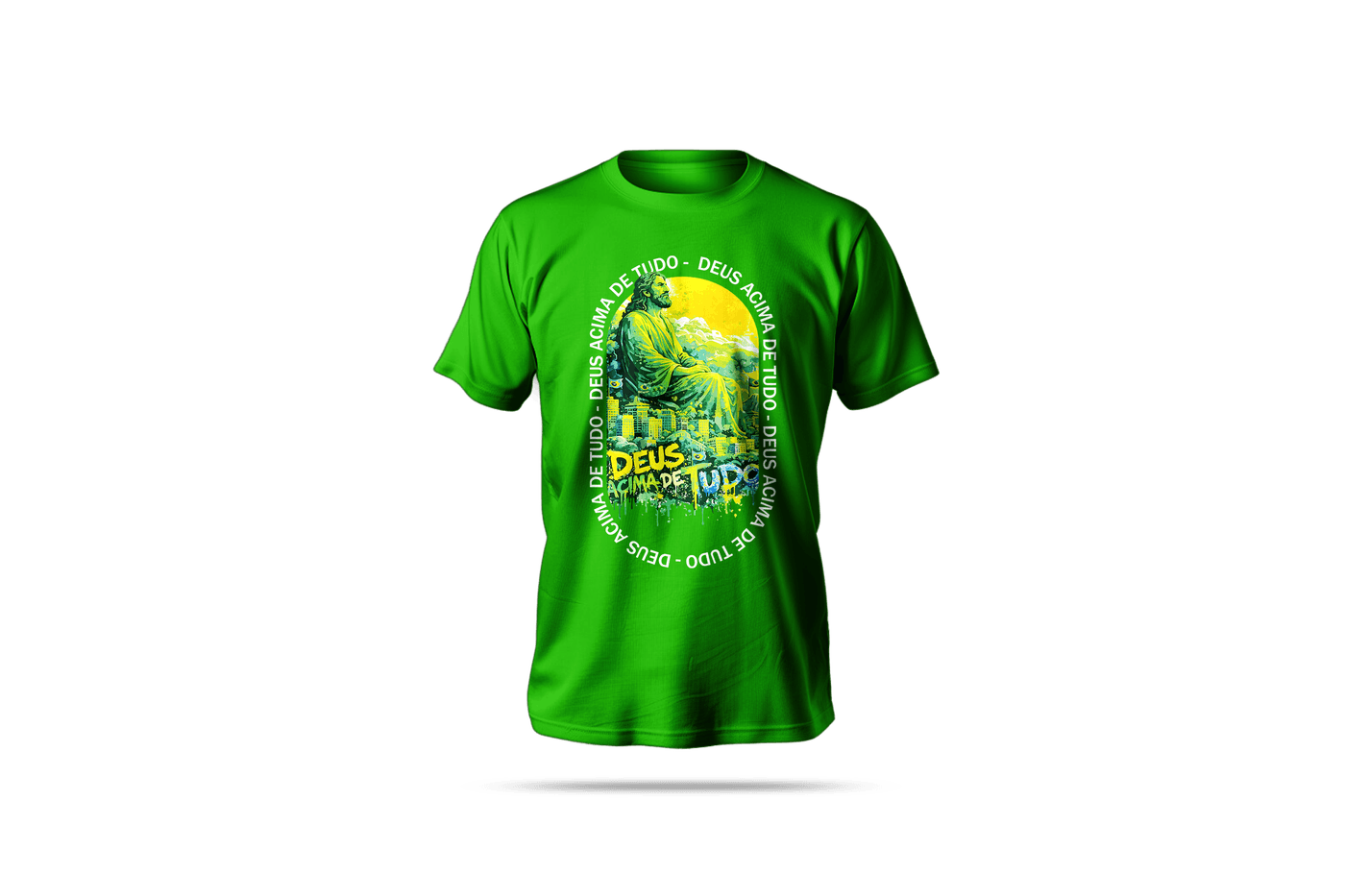 Camiseta Patriota — Deus acima