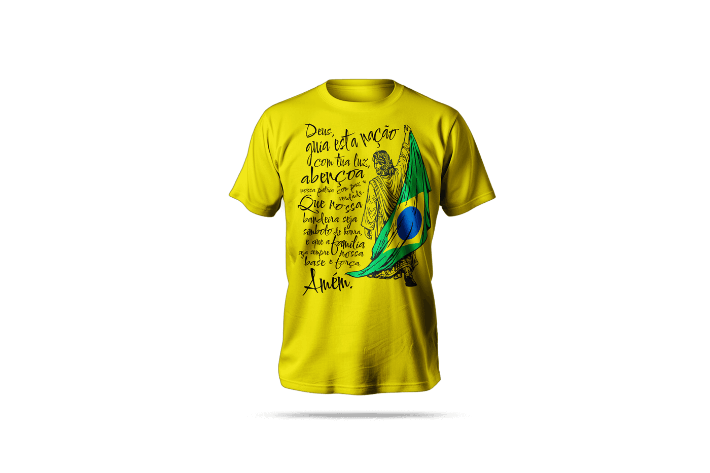Camiseta Patriota — Oração pelo Brasil